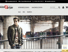 Tablet Screenshot of kissastyle.de